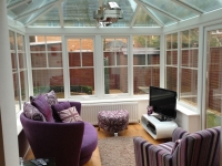 uPVC conservatory interior