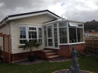 uPVC conservatory-caravan